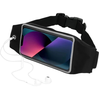 Afbeelding van Mobiparts Comfort Fit Sport Belt Apple iPhone 13 Mini Black