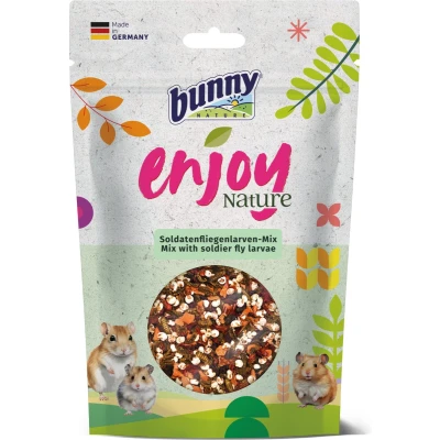 Afbeelding van BUNNY NATURE ENJOYNATURE MIX MET SOLDAATVLIEGLARVEN 40 GR