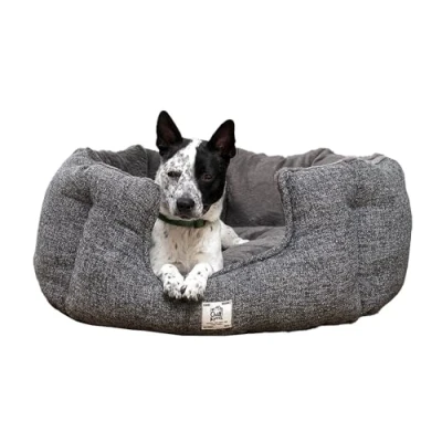 Afbeelding van Dog Gone Smart Nano hondenmand Chill Kuzi Rond Grijs 58 x 30 cm Merken
