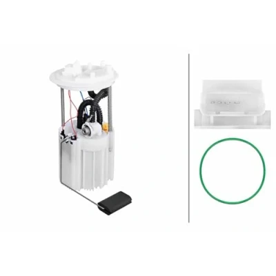 Afbeelding van HELLA 8TF 358 306 811 Brandstoftoevoereenheid Met pakking, brandstoftoevoermodule Electrisch Benzine LANCIA: Ypsilon II, FIAT: Punto II Hatchback