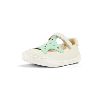 Afbeelding van Camper Klittenbandschoenen voor kinderen, Maat: 24, White natural Leer