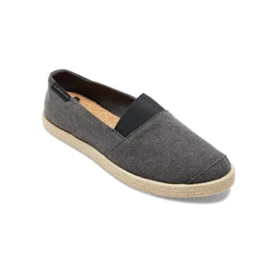 Image de Quiksilver Homme Espadrilled Espadrilles, Noir Solid Black Sbkm, 40 EU