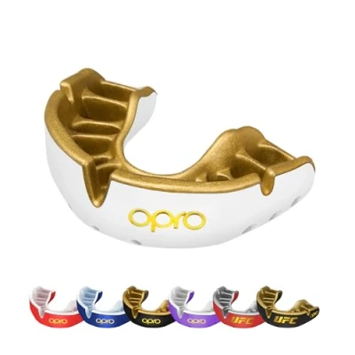 Afbeelding van OPRO Gold Ultra Fit Mouthguard Maat Junior