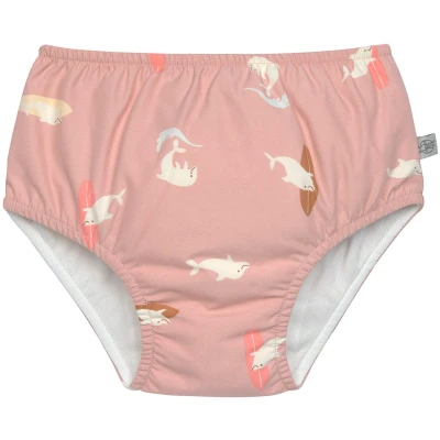 Afbeelding van Lässig SPF Zwemluier Dolphin peach, 07 12 maanden maat 74/80