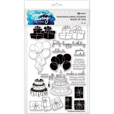 Afbeelding van Ranger Simon Hurley Create Photopolymer Stamps Birthday Party