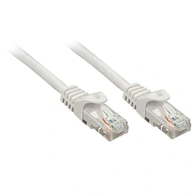 Image de Lindy Cordon de raccordement RJ 45 (M) pour 5 m UTP CAT 5e moulé sans crochet gris
