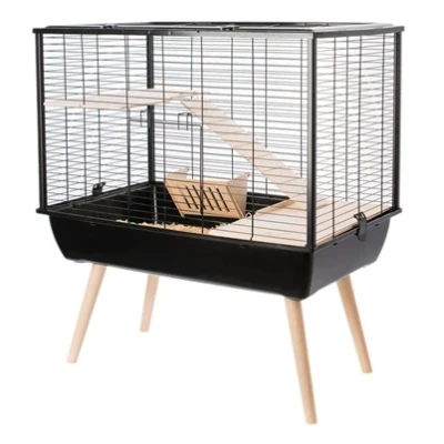 Afbeelding van Zolux Knaagdierkooi Neo Muki Zwart 78X48X87,5 CM