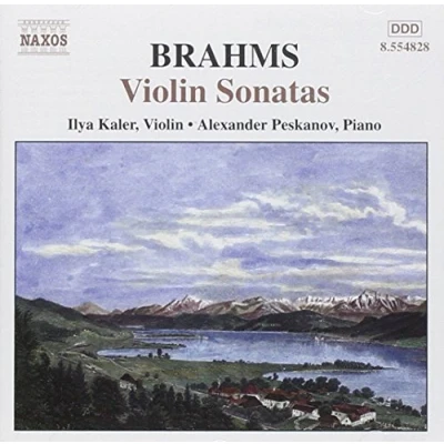 Afbeelding van Ilya Kaler &amp; Alexander Peskanov Brahms: Sonatas For Violin Piano (CD)