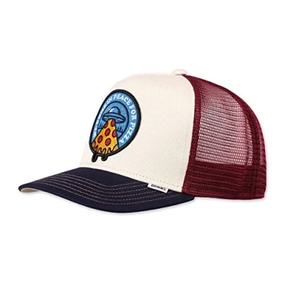 Afbeelding van Djinns Food Cap Trucker Verstelbare Snapback Baseball One Size, fossiel