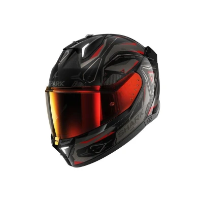 Afbeelding van Shark motorhelm skwal i3 link blank anthracite red Maat XL