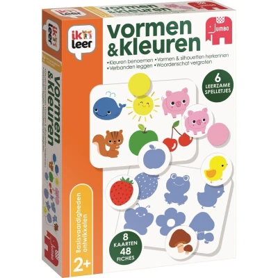 Afbeelding van Jumbo Ik leer Vormen &amp; Kleuren educatieve speelset in de kleur