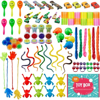 Afbeelding van THE TWIDDLERS 120 Verjaardagsfeestje Speelgoed voor Kinderen, Jongens en Meisjes Klein Speeltjes, Kinderfeestjes, Pinata, Uitdeelcadeautjes, Uitdeelzakjes, Traktaties