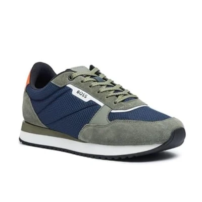 Afbeelding van BOSS Kai_runn_mesd race heren, Open Blauw