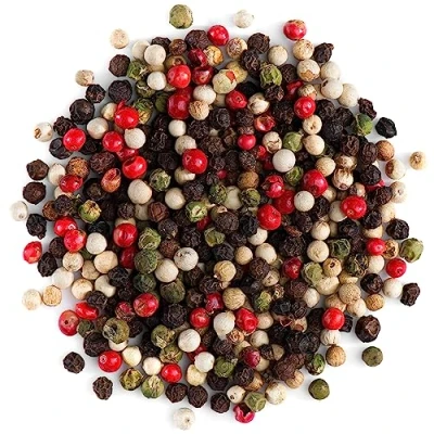 Afbeelding van peper vier bessen biologische korrel mix 4 pepers gourmand korrels