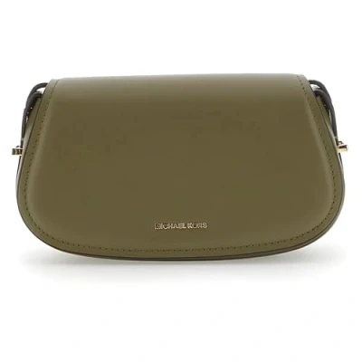Afbeelding van Michael Kors Lydia FLAP Schoudertas, Dames, Maat: One Size, Safari green