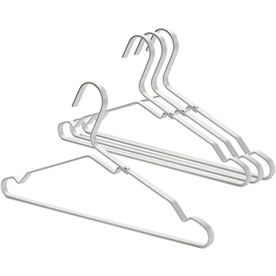 Afbeelding van Brabantia Kledinghangers Set Van 4 Zilver