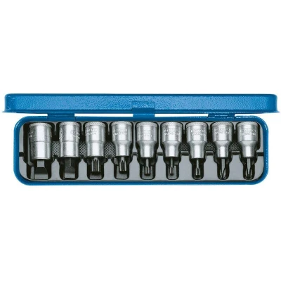 Image de GEDORE INX 19 PM jeu de clés à douilles 1/2&quot; IS PH XZN 9 pièces 6150050