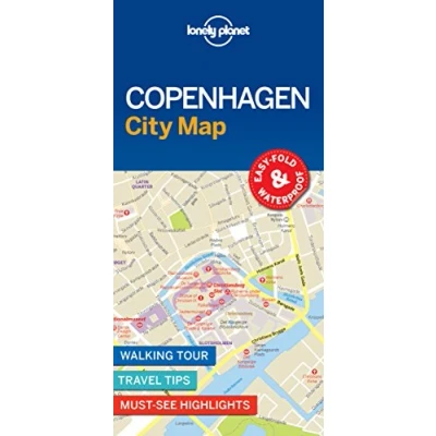Afbeelding van Lonely Planet Copenhagen City Map