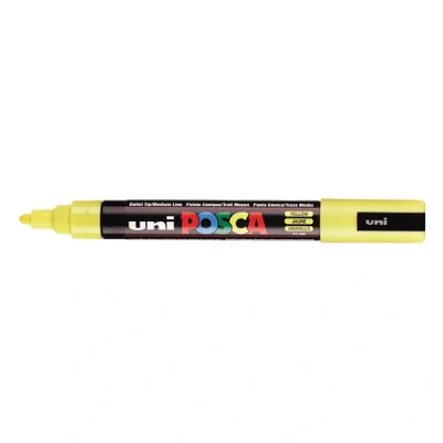 Image de UNIBALL MARQUEUR POSCA PC5M JAUNE