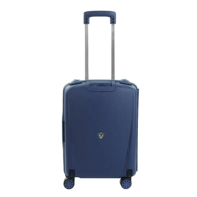 Afbeelding van Roncato Light 4 Wiel Cabin Trolley 55 navy blue Harde Koffer