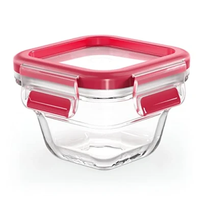 Afbeelding van EMSA CLIP &amp; CLOSE N10413, Doos, Vierkant, 0,18 l, Transparant, Glas, 420 C