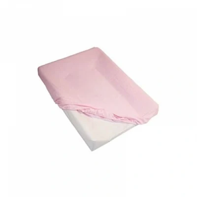 Image de Housse matelas à langer rose 50 x 70 cm babycalin