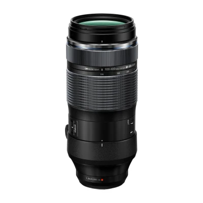 Image de Objectif zoom Om System M.Zuiko Digital ED 100 400mm f/5.0 6.3 IS Noir pour Monture Micro 4/3 Olympus et Panasonic
