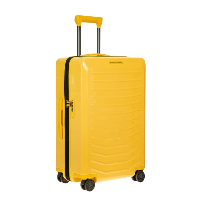 Afbeelding van Porsche Design Roadster Hardcase 4W Trolley M shiny racing yellow Harde Koffer