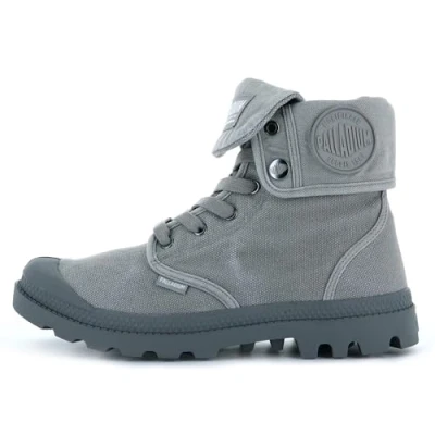 Afbeelding van Palladium Baggy Titanium Veterboots, Heren, Maat: 47, high rise Textiel