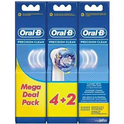Afbeelding van Oral B Precision Clean Opzetborstels 9 Stuks