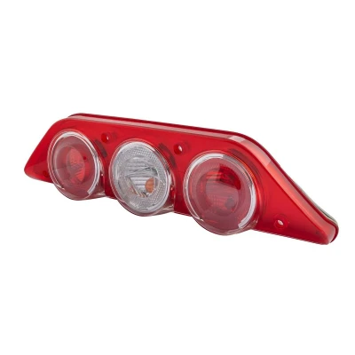 Afbeelding van HELLA 2VP 343 520 021 Achterlicht rechts Rood, Transparent Zwart Met gloeilampen