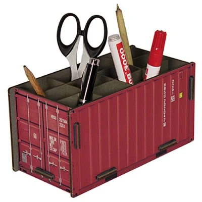 Afbeelding van Werkhaus Penbox Container Rood