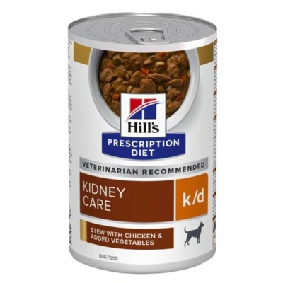 Afbeelding van Hill&#039;s Prescription Diet K/D Kidney Care Blik Hondenvoer Kip Groente 354 g