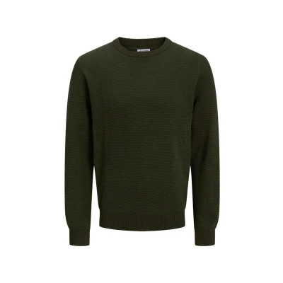 Afbeelding van Jack &amp; Jones Eglobe CREW NECK Trui, Heren, Maat: Medium, Duffel bag