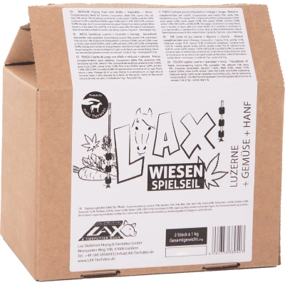 Afbeelding van Lax Luzerne aan Touw + Groente Hennep