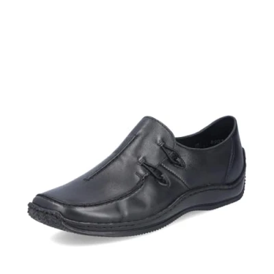 Afbeelding van Rieker L1751 Mocassin voor dames, mocassins, zwart.