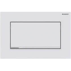 Afbeelding van Geberit Sigma30 bedieningsplaat, voor spoel stop spoeling,