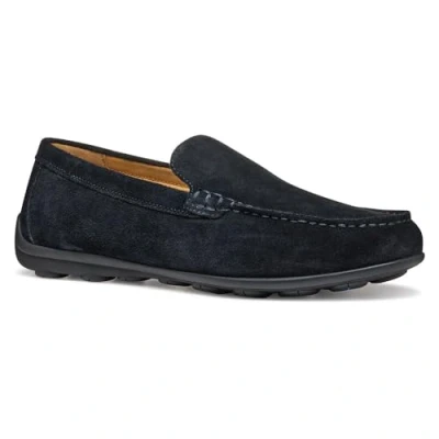 Afbeelding van Geox Spherica Mocassins, Heren, Maat: 40, Dark navy Kalfsleer