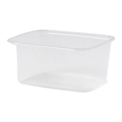 Afbeelding van Bak Rechthoekig transp. 250 ml 10 x 100 stuks