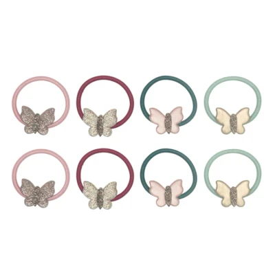 Afbeelding van Mimi &amp; lula haarelastiekjes butterfly mini 8st