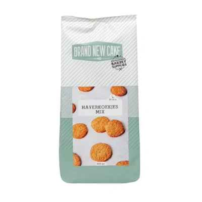 Afbeelding van BrandNewCake Haverkoekjes mix 400g