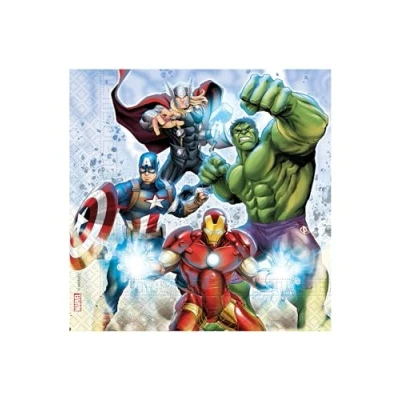 Image de Avengers Infintiy Stones Serviettes de Table 33x33cm 20 pièces