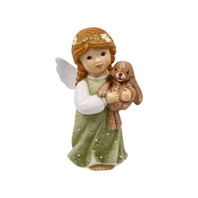 Afbeelding van Goebel Kerst Decoratief beeld / figuur Engel Mijn knuffelvriend Porselein 8cm