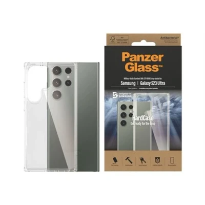 Image de PanzerGlass HardCase Coque de protection pour téléphone portable polyuréthanne thermoplastique (TPU) transparent Samsung Galaxy S23 Ultra