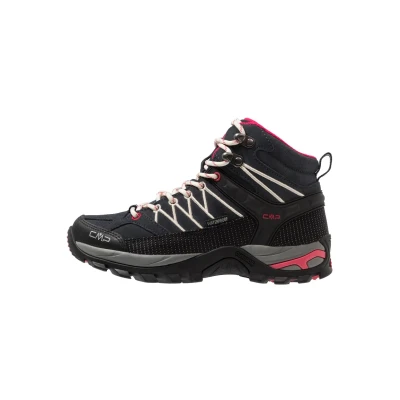 Afbeelding van CMP Rigel MID Trekking Outdoorschoenen, Dames, Maat: 39, Antracite/offwhite Leer/ synthetisch