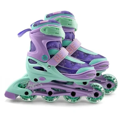 Afbeelding van DISNEY Frozen Softboot rolschaatsen 3 in 1 voor kinderen, verstelbaar, LED klassiek, trainingsstand,