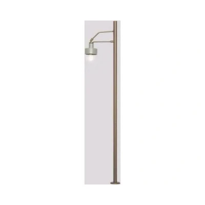 Image de Réverbère sur mât en bois simple Viessmann 6065 modèle fini H0