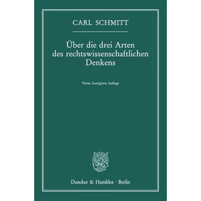 Afbeelding van Uber Die Drei Arten Des Rechtswissenschaftlichen Denkens