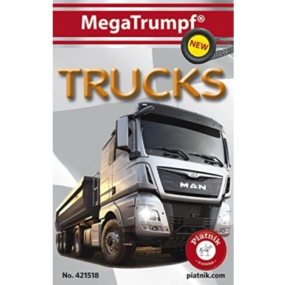 Afbeelding van Piatnik 4215 Kwartet Megatrumpf Vrachtwagens