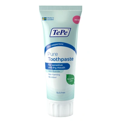 Afbeelding van TePe Pure Pepermunt Tandpasta 1ST
